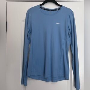 Nike Women's Sky Blue Long Sleeve Tee